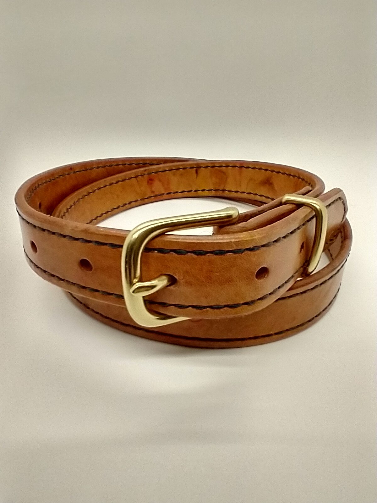 1″ Marbled Hand-Stitched Belt 34-38″
