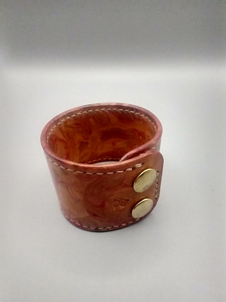 Marbled Large Wristband - 7"
